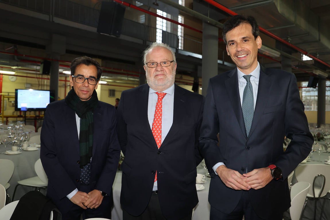 Manuel Ortigosa, Juan Antonio Ruiz Giménez y Rafael Alcaide