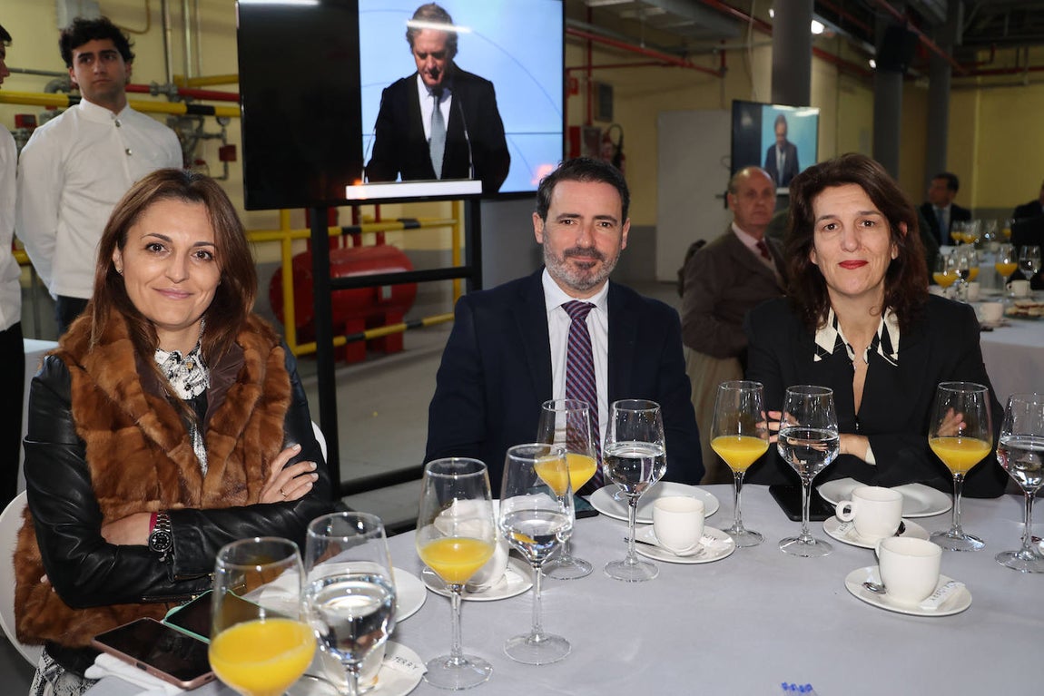 Lidia Curto, José Ramón Carmona y Berta Rodríguez