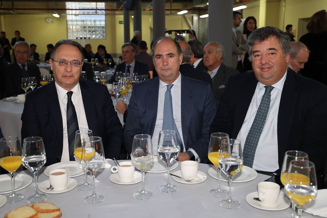 Ozgur Unay Unay, Félix Ríos Villegas y Santiago Herrero