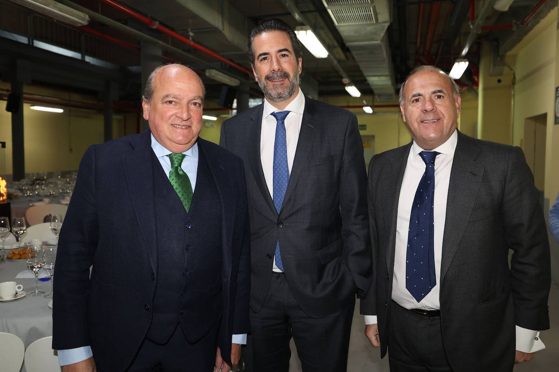 Luis Miguel Martín Rubio, Paulo Gonçalves y Jesús Alloza