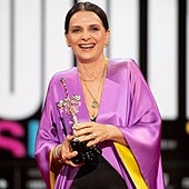 La actriz Juliette Binoche recibirá en Sevilla el Goya Internacional 2023