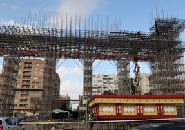 Amplían el horario de trabajo en la Feria de Sevilla por falta de montadores de las casetas