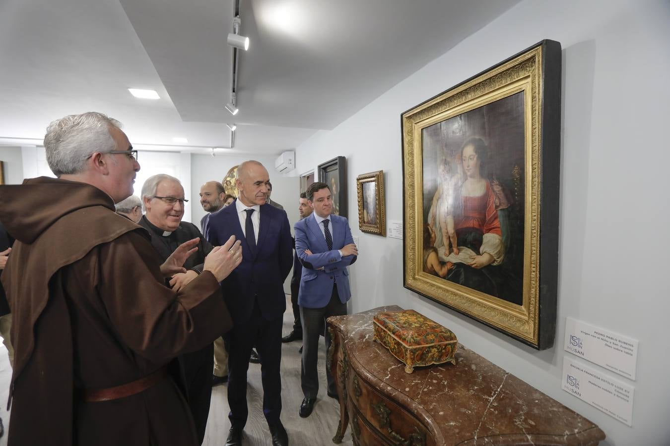 Inauguración de la ampliación del museo del Santo Ángel