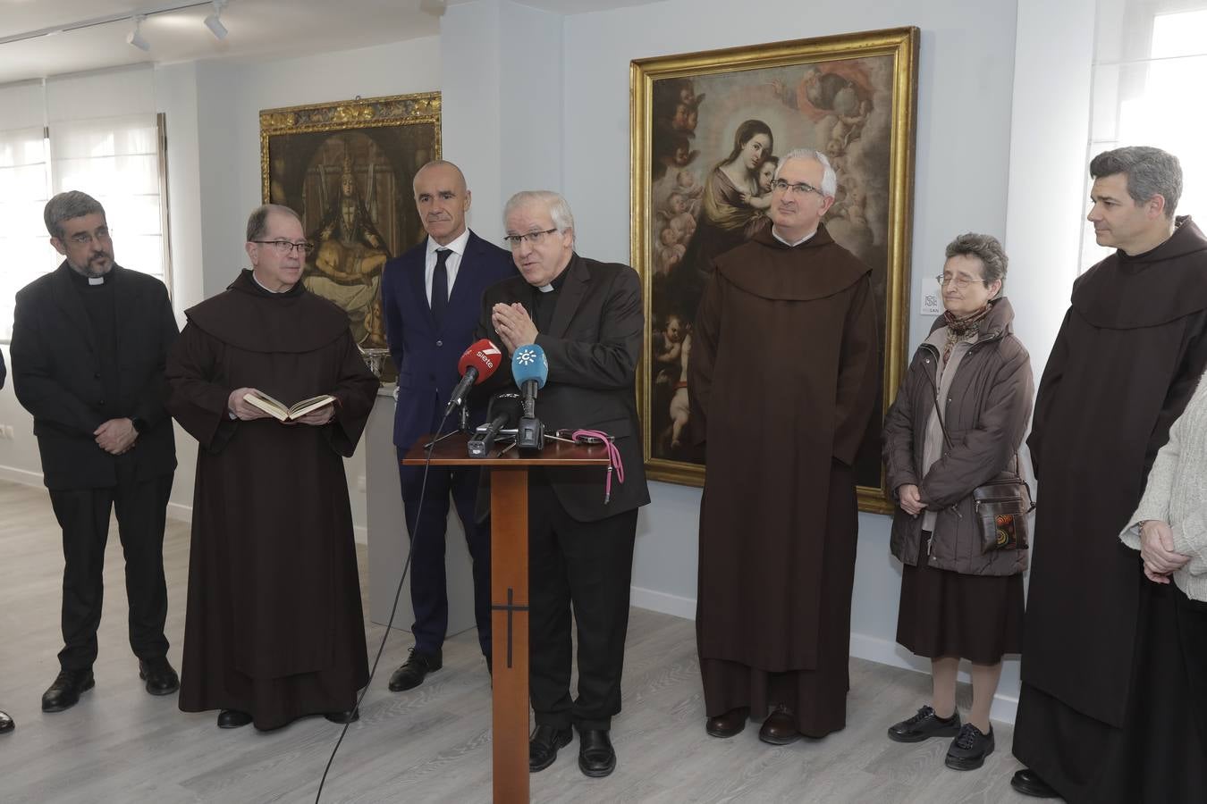 Inauguración de la ampliación del museo del Santo Ángel