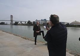 Antonio Muñoz en la Zona Franca: «Sevilla no es un erial industrial»