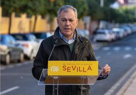 José Luis Sanz cuestiona la continuidad del Plan Respira y el actual modelo de la Feria de Abril de Sevilla