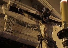 El Cristo del Calvario, retirado del culto