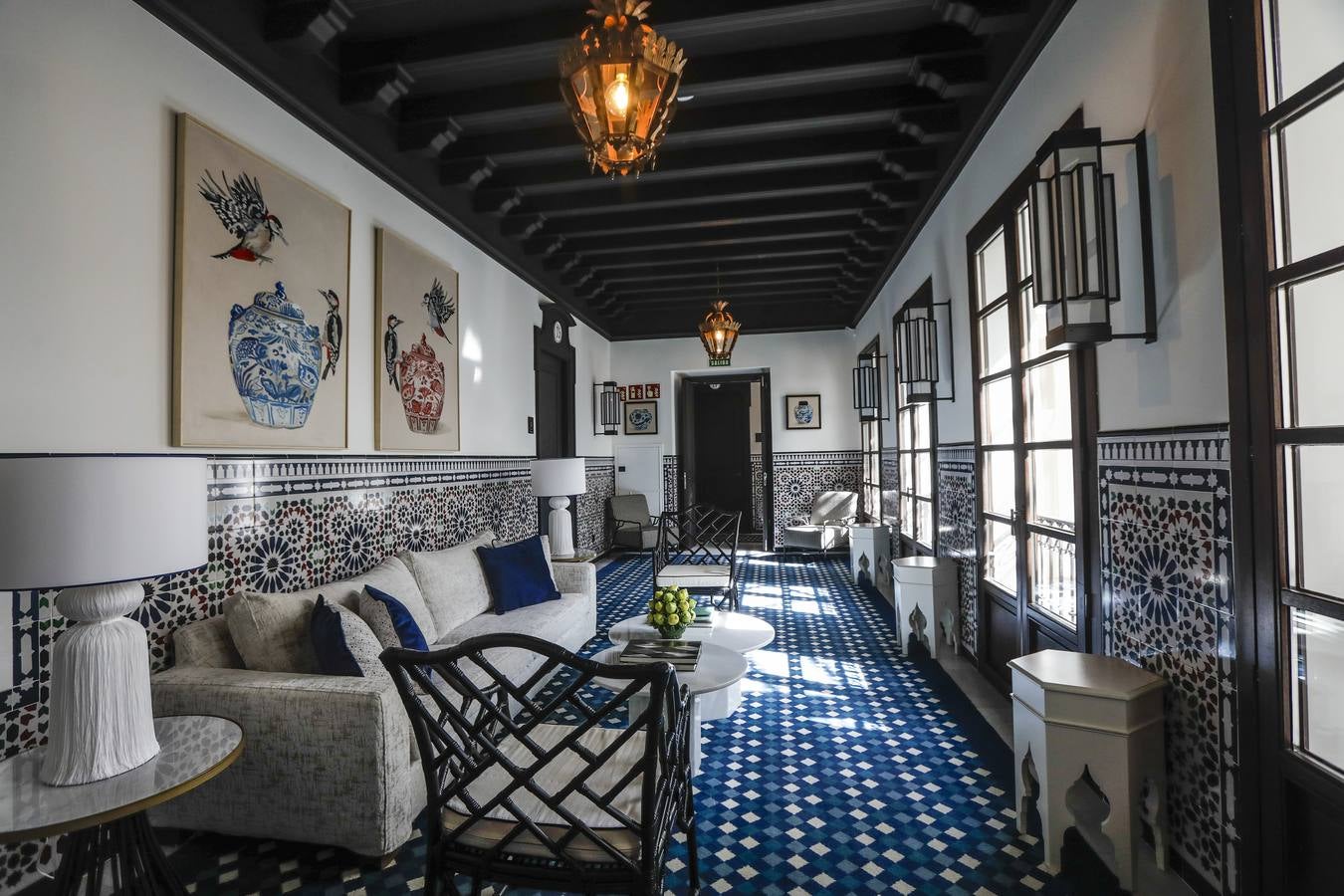 Instalaciones del hotel sevillano Don Ramón