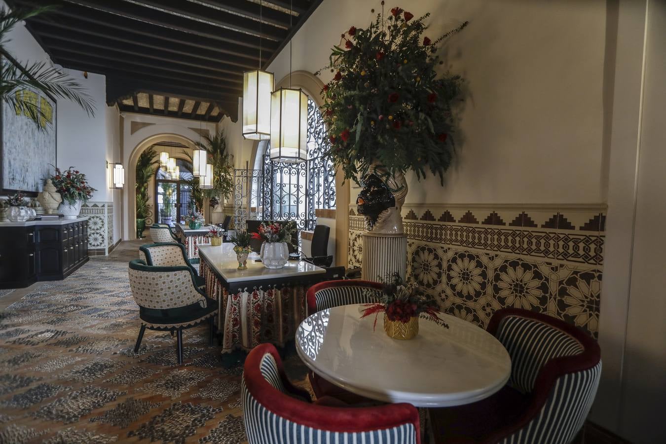 Instalaciones del hotel sevillano Don Ramón