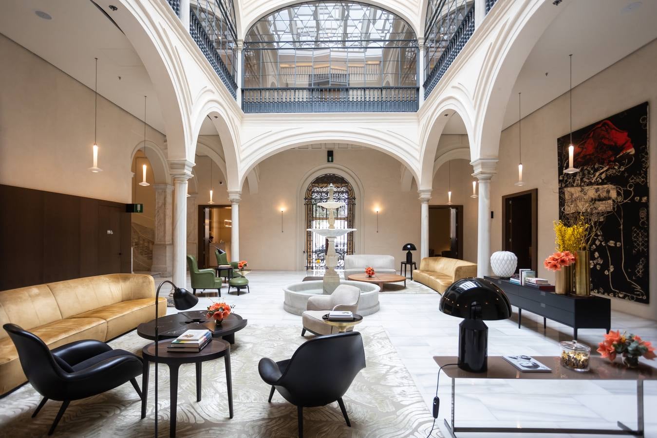 Instalaciones del hotel Mercer Castelar en la capital sevillana