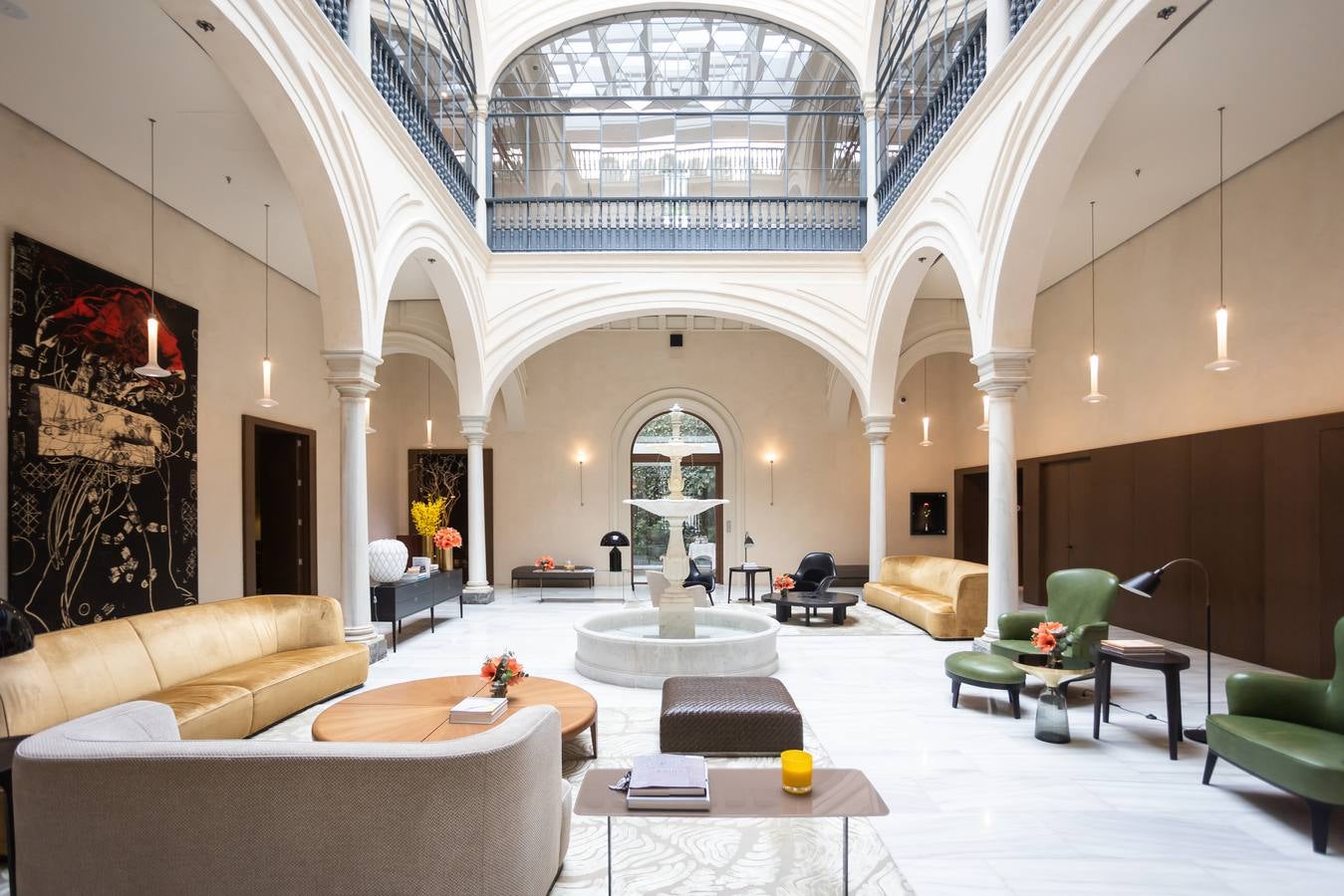 Instalaciones del hotel Mercer Castelar en la capital sevillana