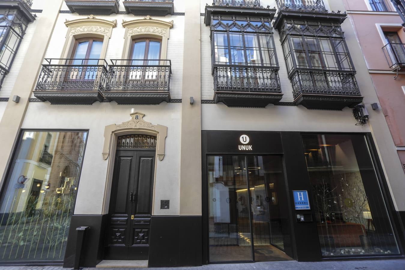 Instalaciones del hotel sevillano Unuk Soho, de cinco estrellas