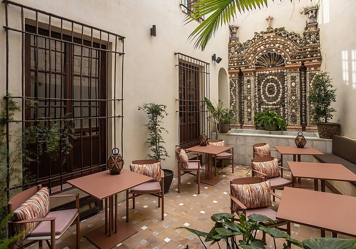 Instalaciones del hotal Palacio de Villapanés