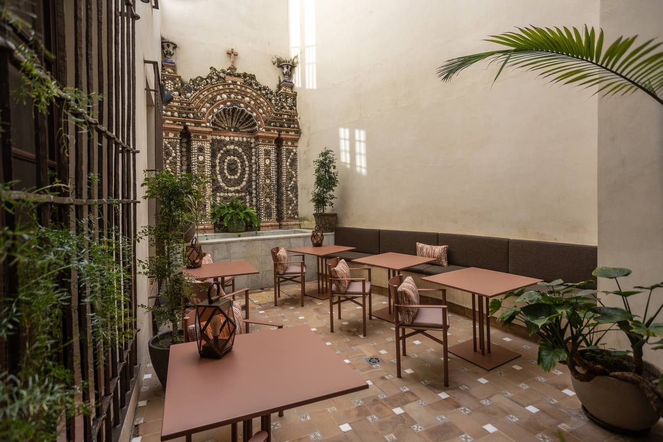 Instalaciones del hotal Palacio de Villapanés