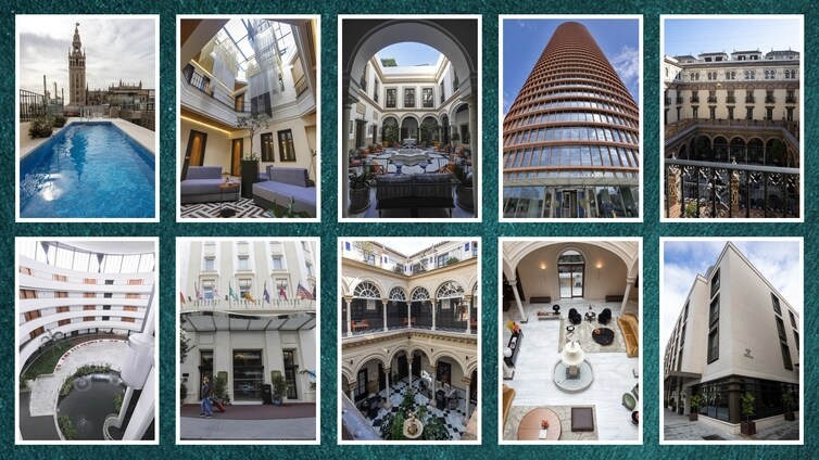 Sevilla es la tercera capital española en número de plazas de hoteles de cinco estrellas por habitante