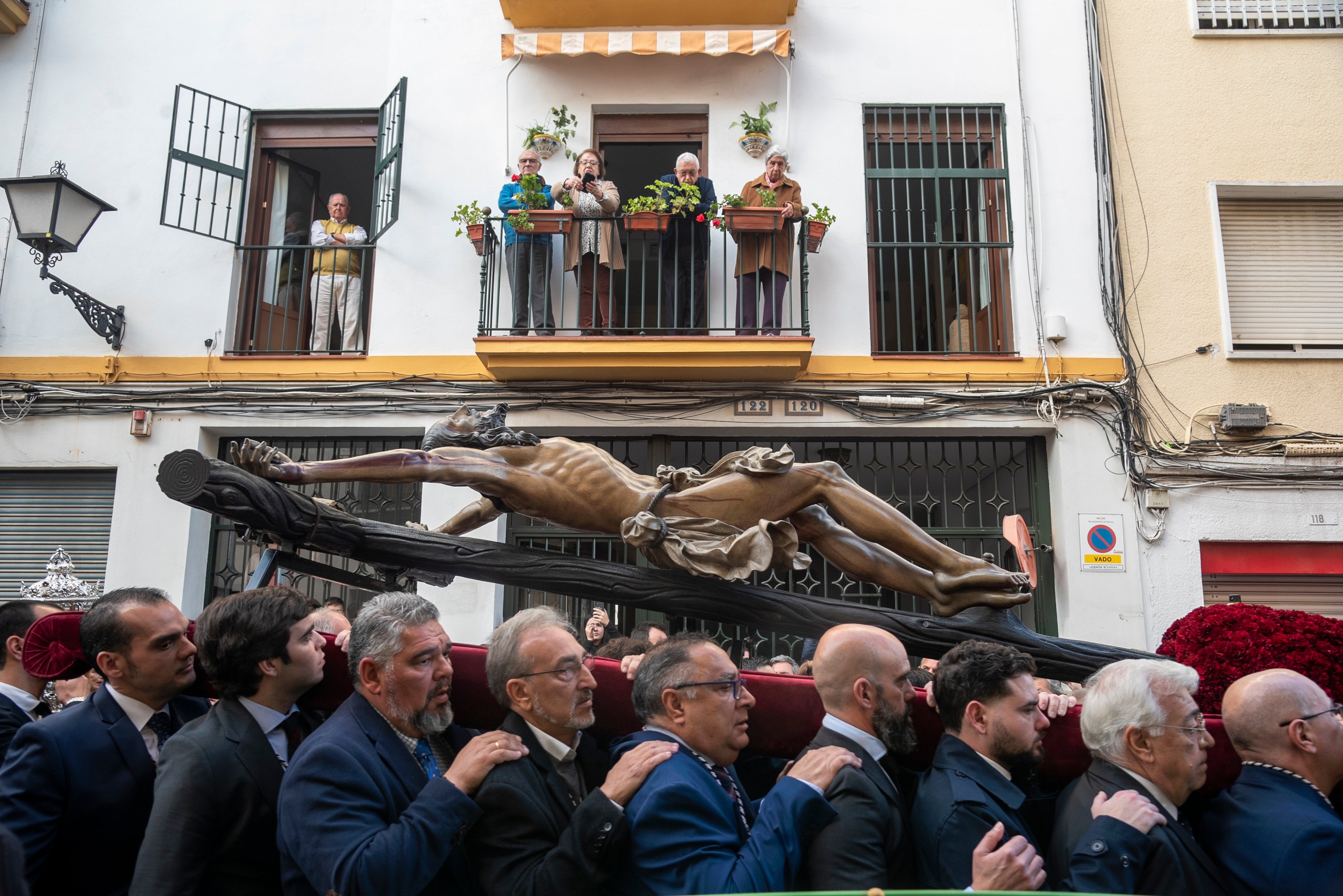 El Cristo de la Expiración del Cachorro en el viacrucis