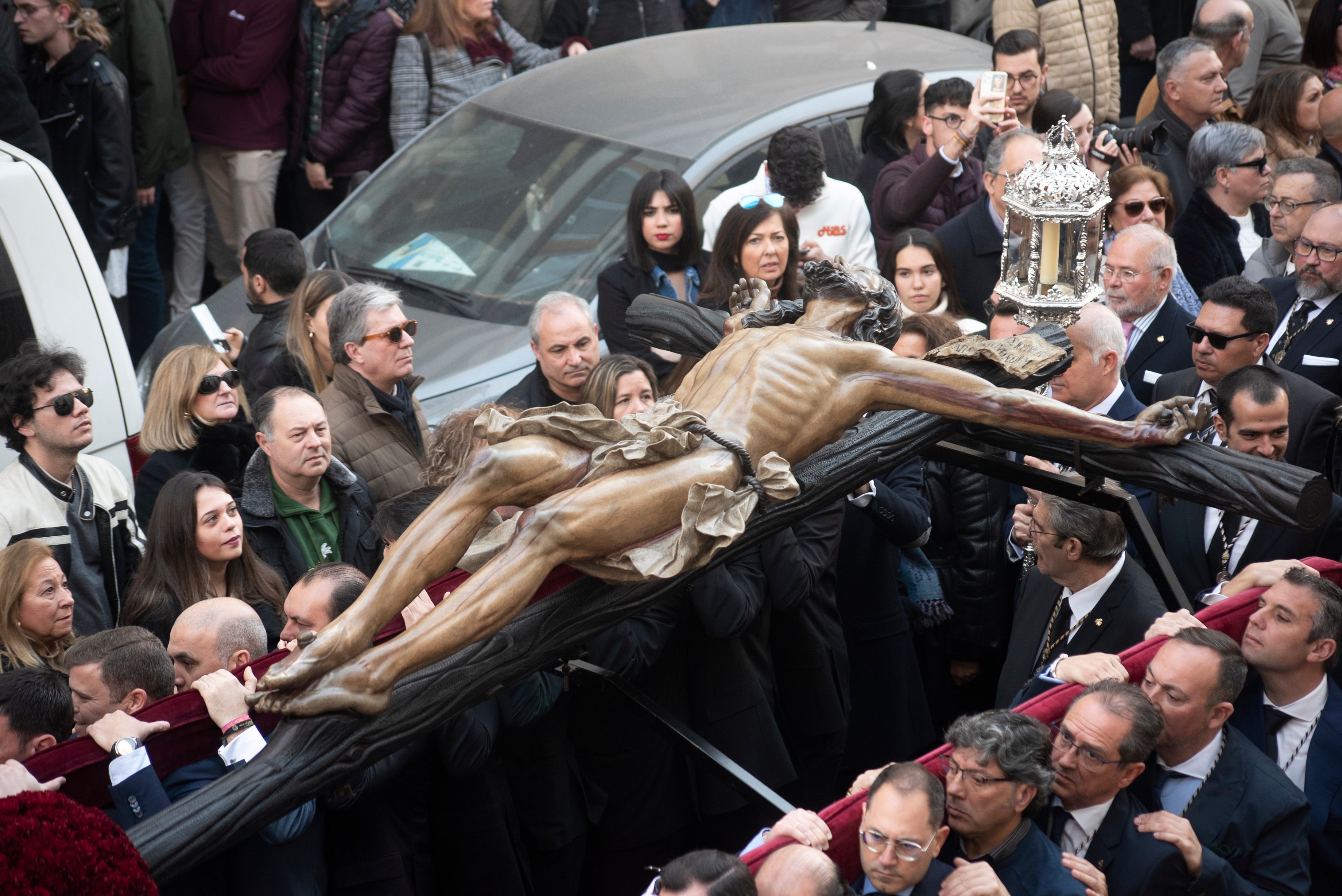 El Cristo de la Expiración del Cachorro en el viacrucis