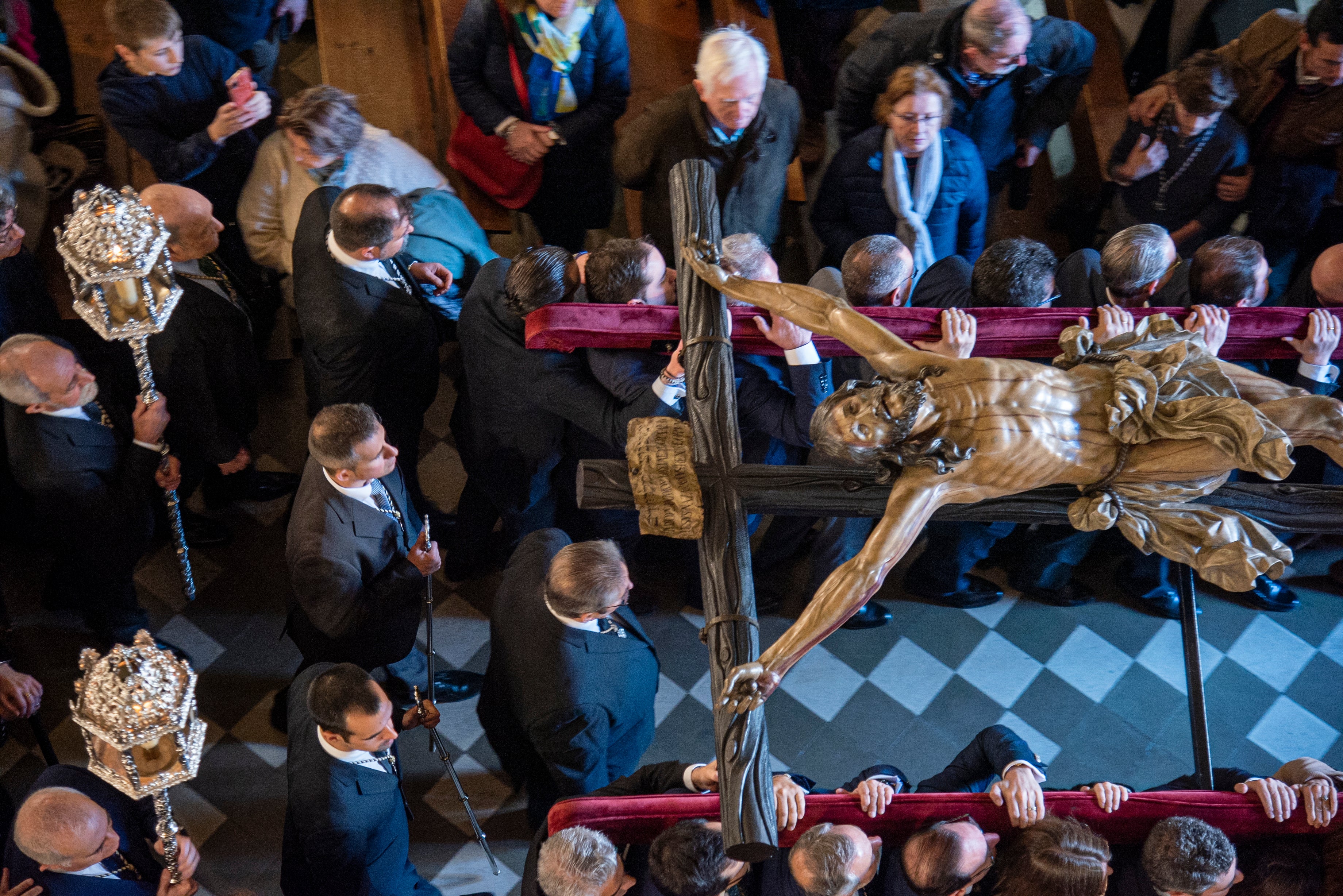 El Cristo de la Expiración del Cachorro en el viacrucis