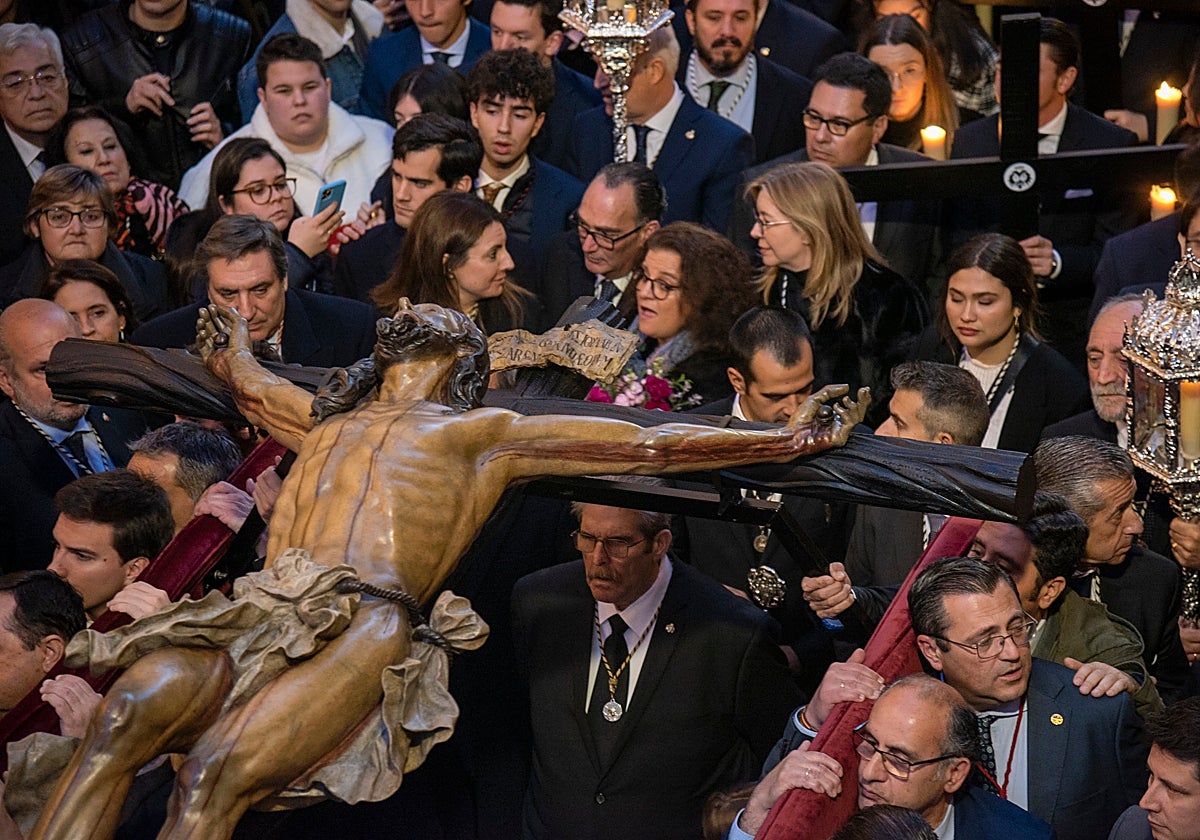 El Cristo de la Expiración del Cachorro en el viacrucis