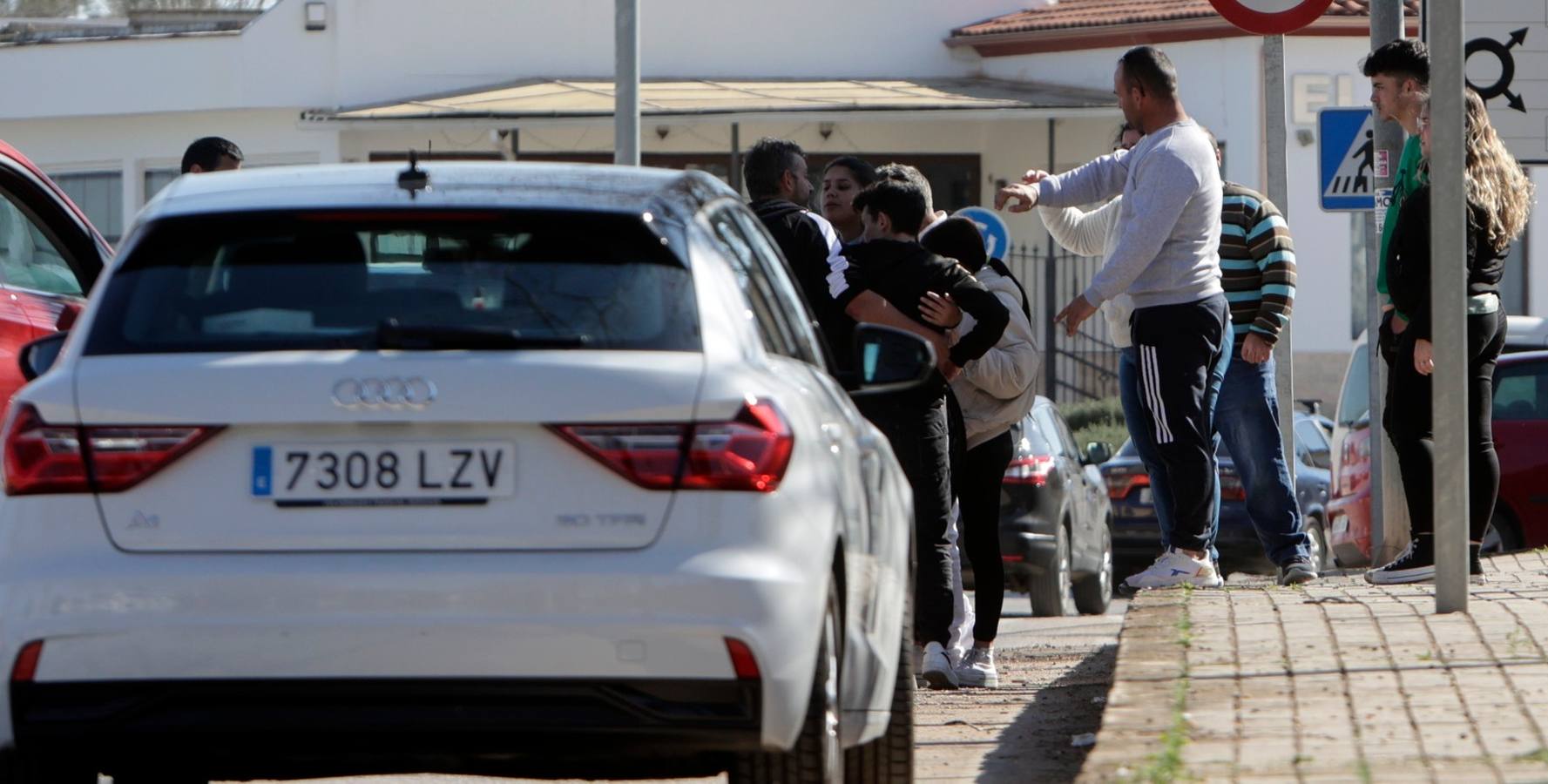 En imágenes, tensión durante la reconstrucción del crimen de El Rubio