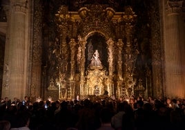 El sobrecogedor viacrucis del Cristo del Amor