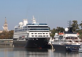 El Puerto de Sevilla inicia la temporada de cruceros con 44 escalas cerradas