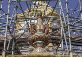 La restauración de la cúpula devuelve al Casino de la Exposición a 1929
