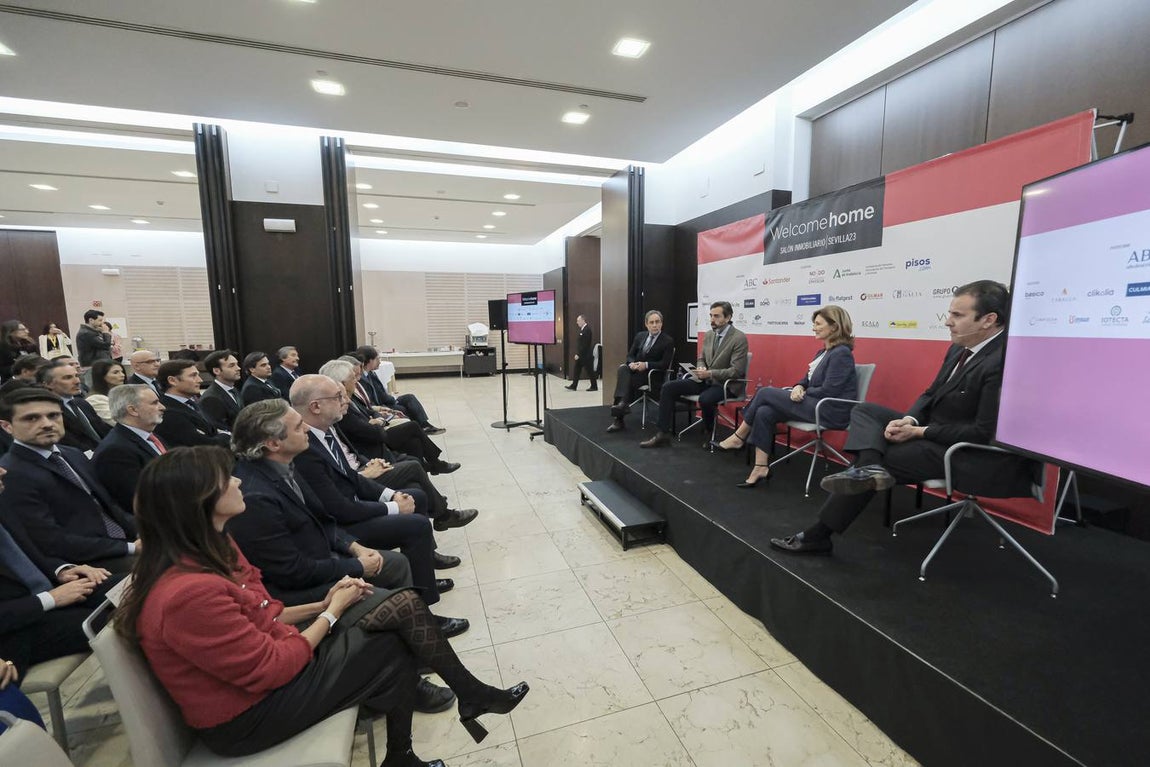 Inauguración de la novena edición de la feria inmobiliaria en el Hotel NH Collection de Sevilla