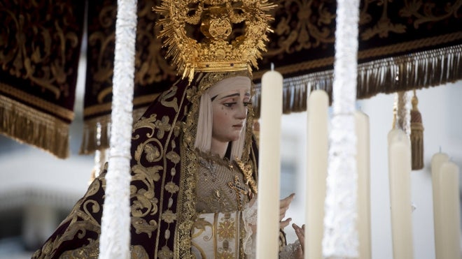 Virgen de la Victoria, de la hermandad de las Cigarreras