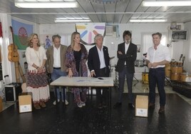 Las fundaciones  Paco de Lucía y Alalá estrechan sus lazos con un nuevo proyecto educativo en Jerez