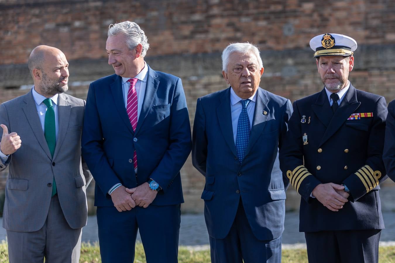 Inauguración del monumento a Juan Sebastián Elcano en el Muelle de Nueva York