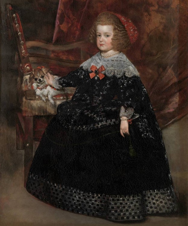 Jan Bautista Martínez del Mazo. María Teresa, infanta de España. Hacia 1645. Metropolitan Museum. Nueva York