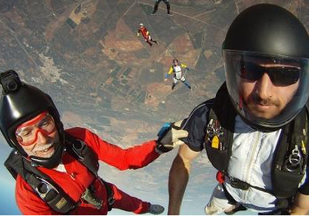 Puenting desde el aeródromo de La Juliana