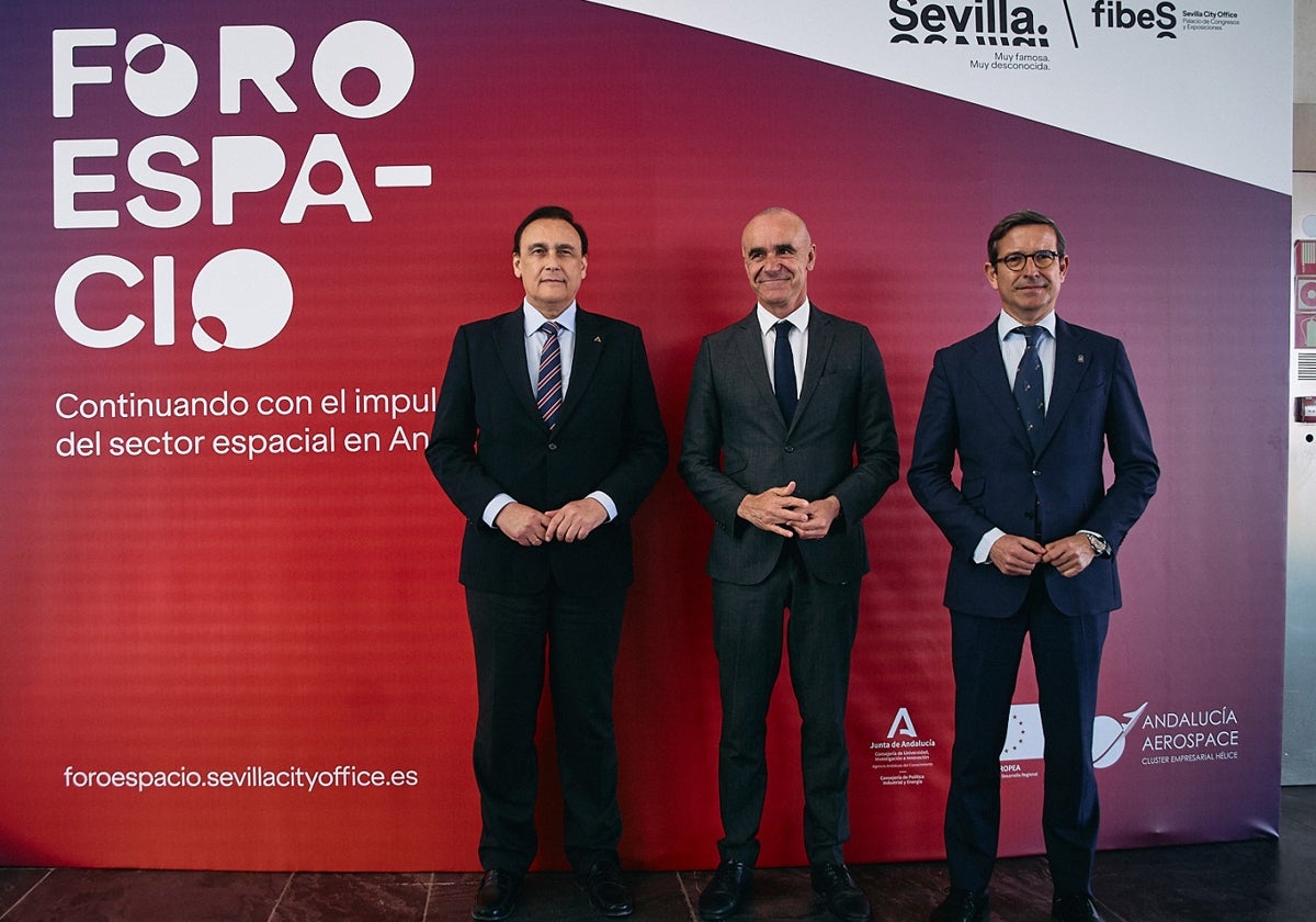 El alcalde, Antonio Muñoz en el Foro