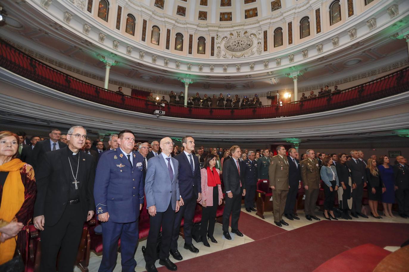 Fotografía general del público