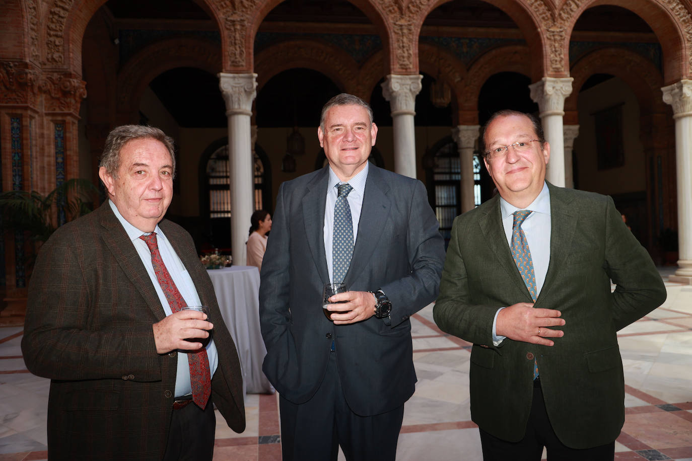 Antonio García Álvarez-Rementeria, Fernando Guimera y José Ignacio Pineda