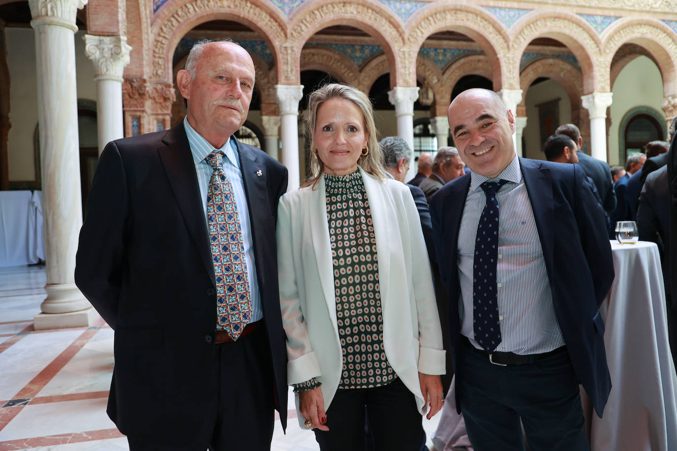 Antonio Moyano, Carmen Pérez y Ángel Pérez