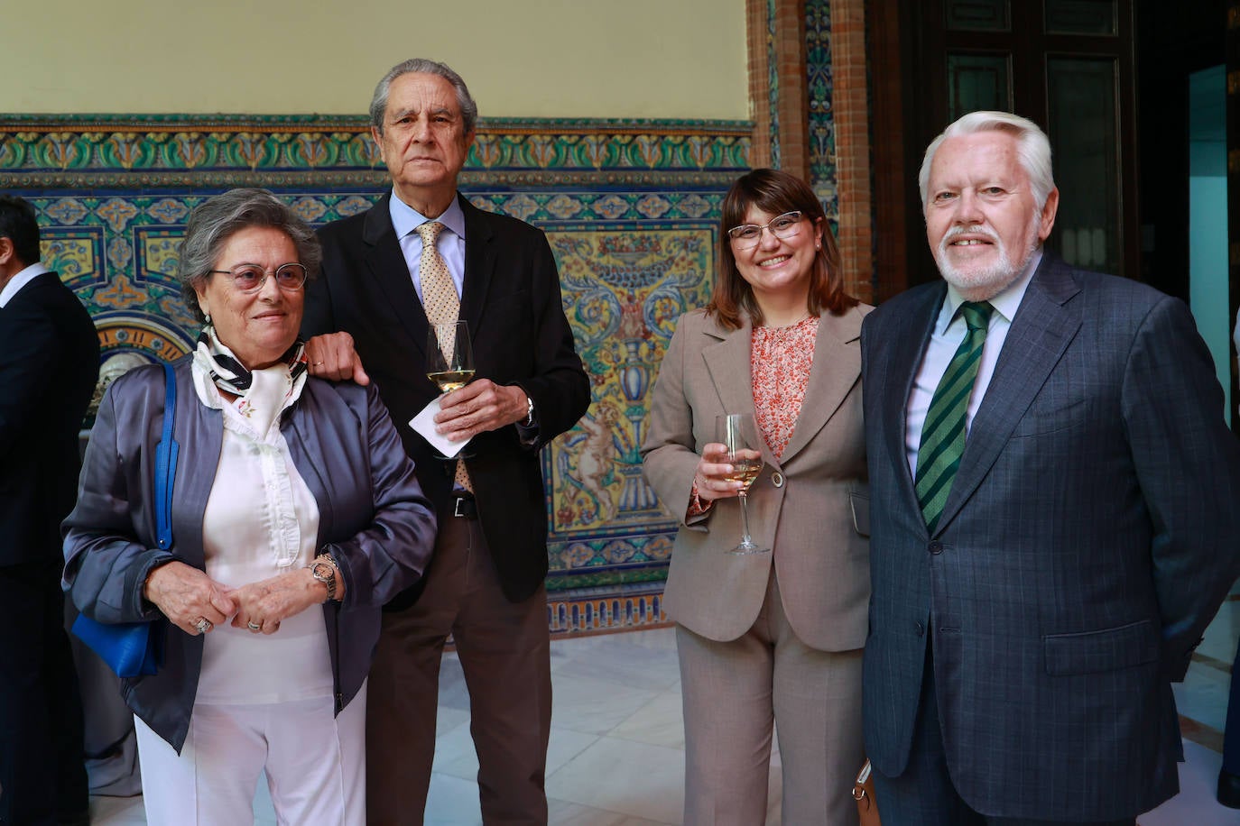 Beatriz García, José Luis Luna, Milagrosa Romero y Francisco Ballester