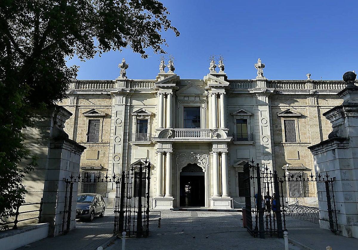 Fachada del Rectorado de la Universidad de Sevilla