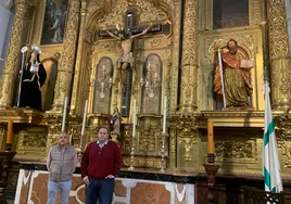 El Santísimo Cristo del Confalón, el único que procesiona al más puro estilo ecijano