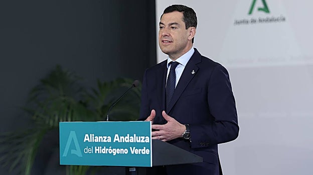 Juanma Moreno, presidente de la Junta de Andalucía