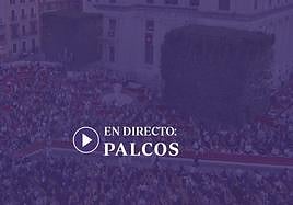 Lunes Santo en Sevilla, en directo: plaza de San Francisco (palcos)