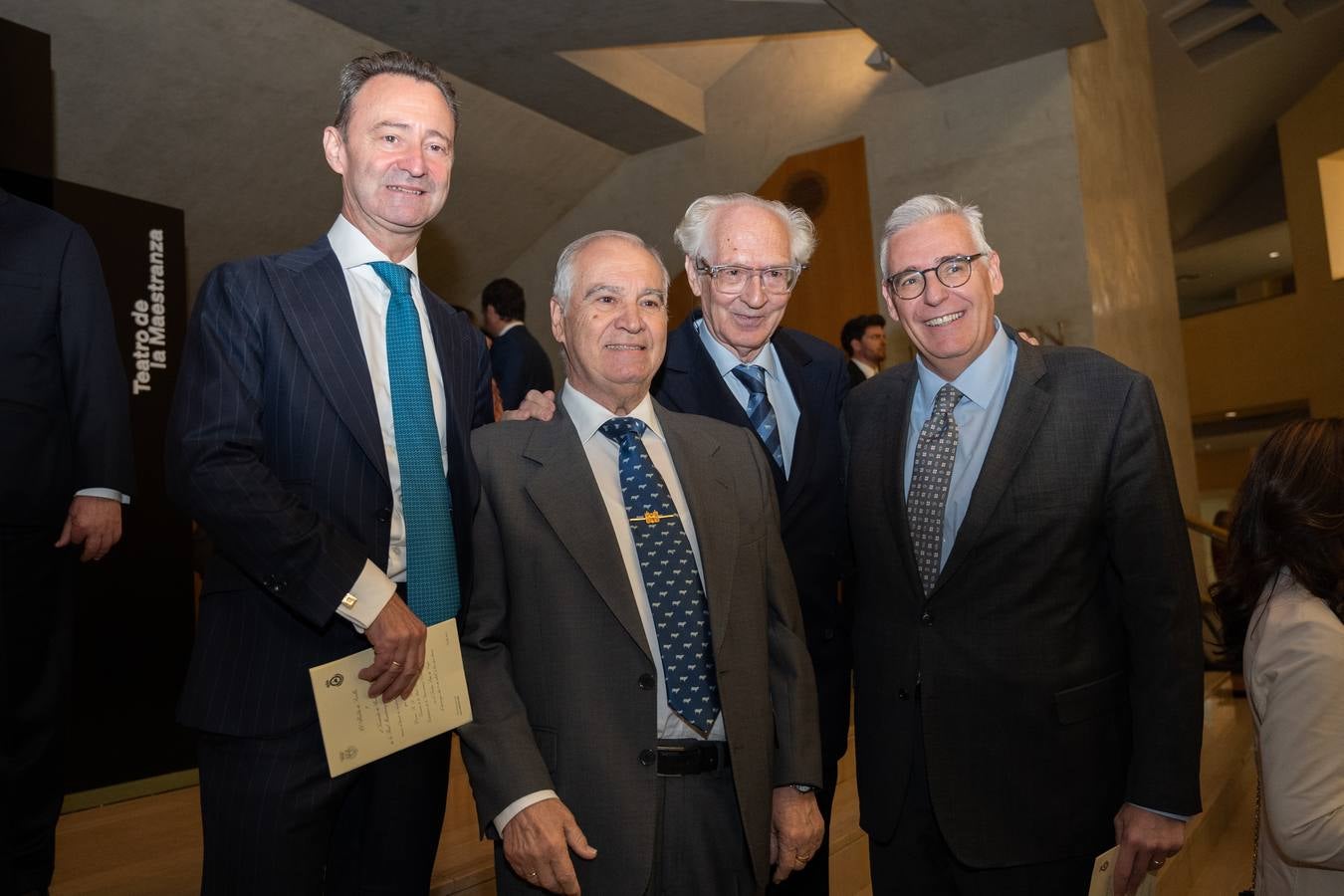 El pregonero estuvo arropado por numerosos amigos y aficionados a los toros