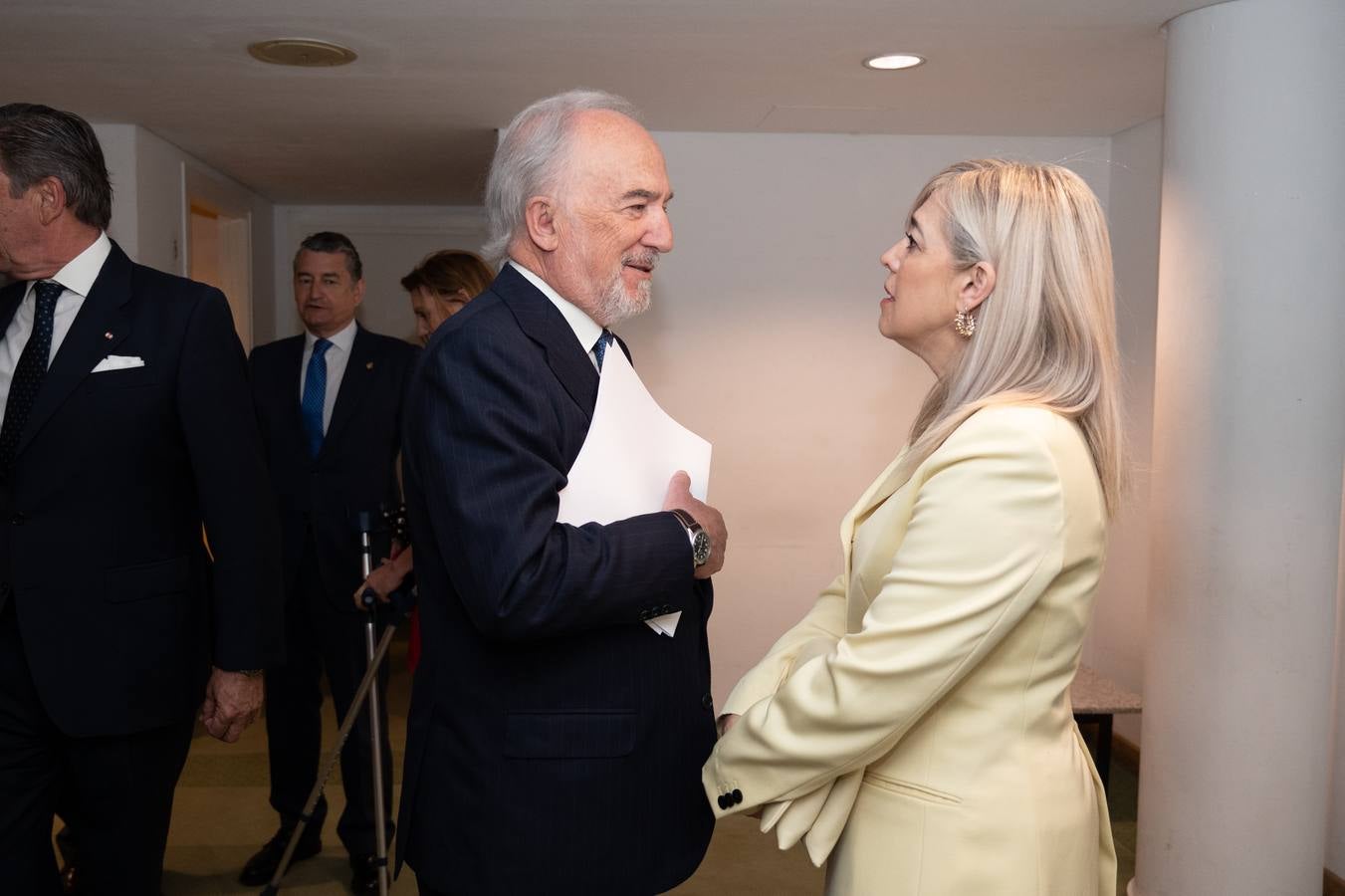 El pregonero estuvo arropado por numerosos amigos y aficionados a los toros