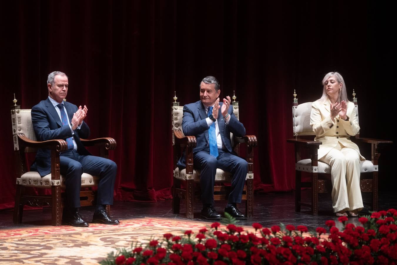 El pregonero estuvo arropado por numerosos amigos y aficionados a los toros