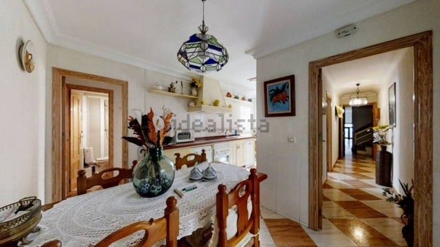 Comedor y pasillos del apartamento