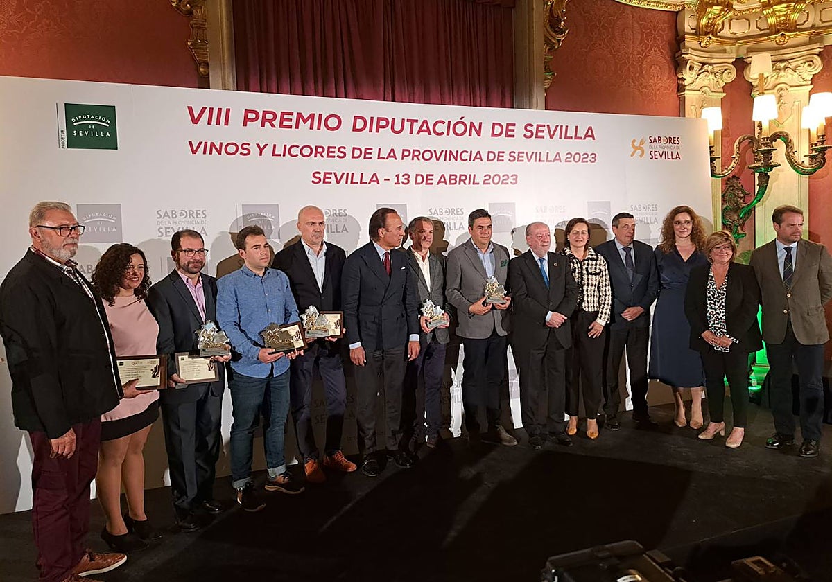 Galardonados con los mejores vinos y licores sevillanos del año