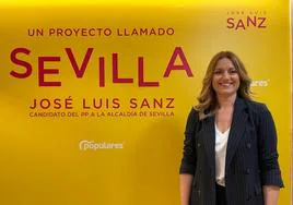 La delegada de Cultura, Minerva Salas, número 2 de la lista del PP en Sevilla