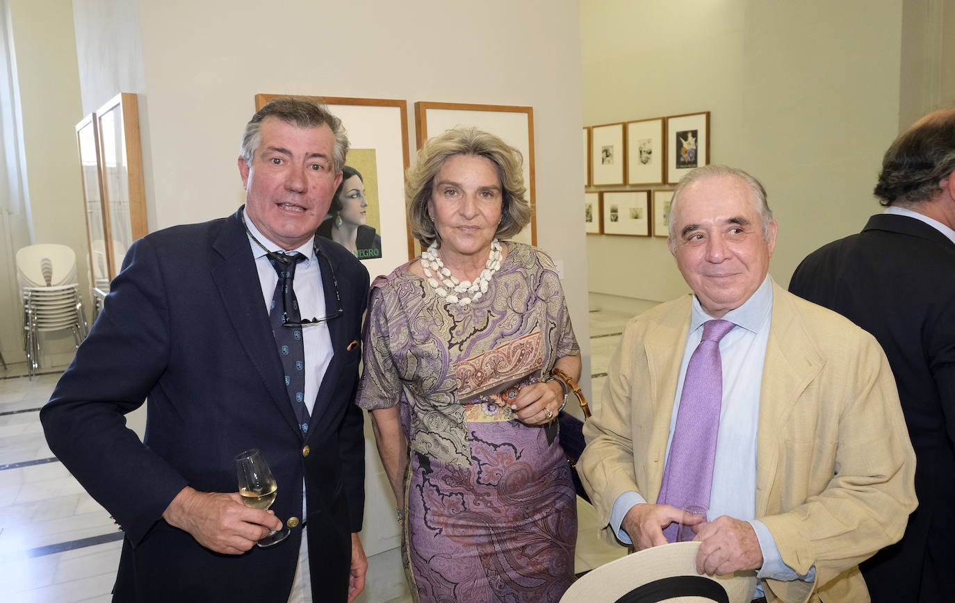 Toto León, Rocío de la Cámara y Alfonso Moreno