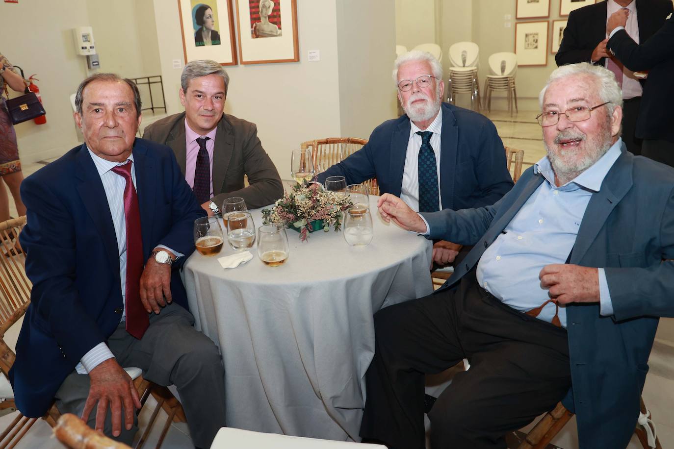 Luis Pereira Pérez, Arturo Hidalgo, Ricardo Serra e Isidoro Mella